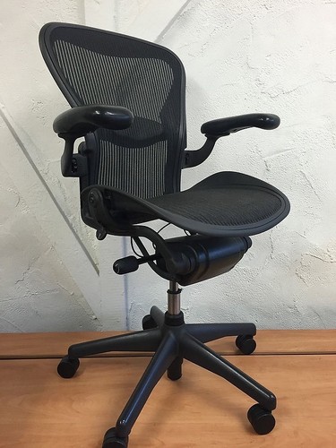 Black herman miller - herman, aeron